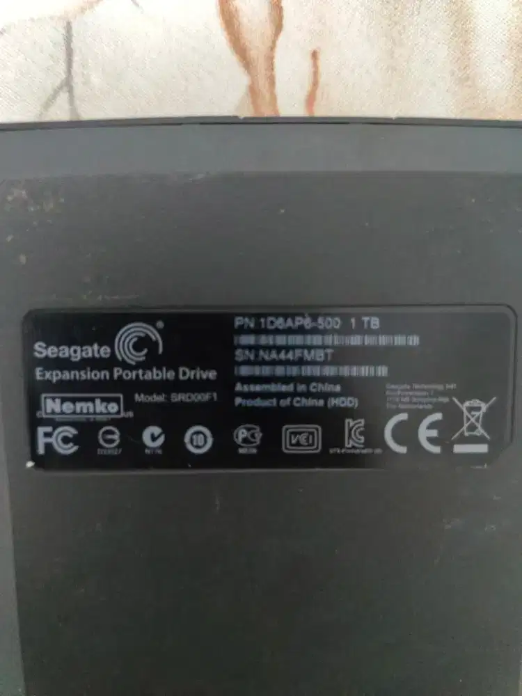 Jual Hardisk Eksternal Portable Seagate 1TB — Kualitas Terjamin!