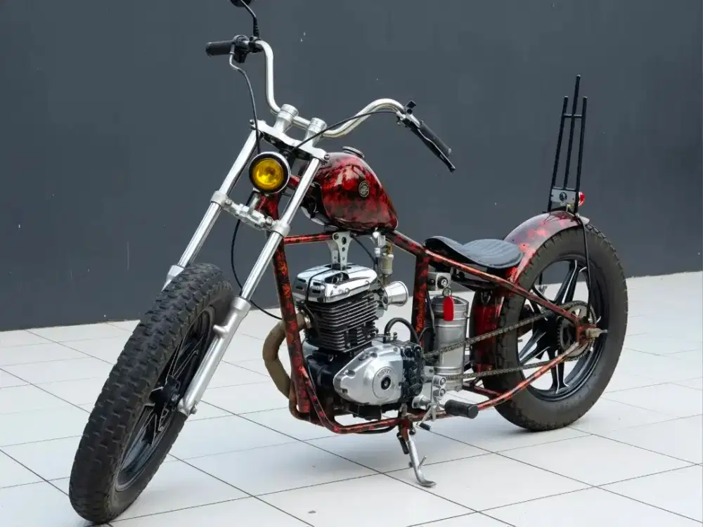 Suzuki Thunder 2006 Custom Traditional Skinny Chopper Surat Lengkap