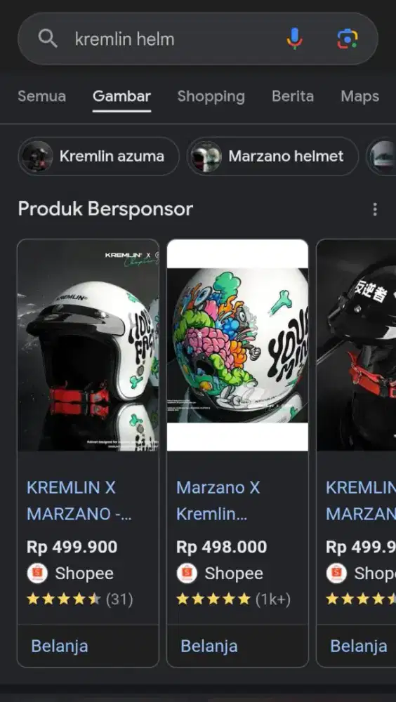 Helm special edition Marzano x Kremlin