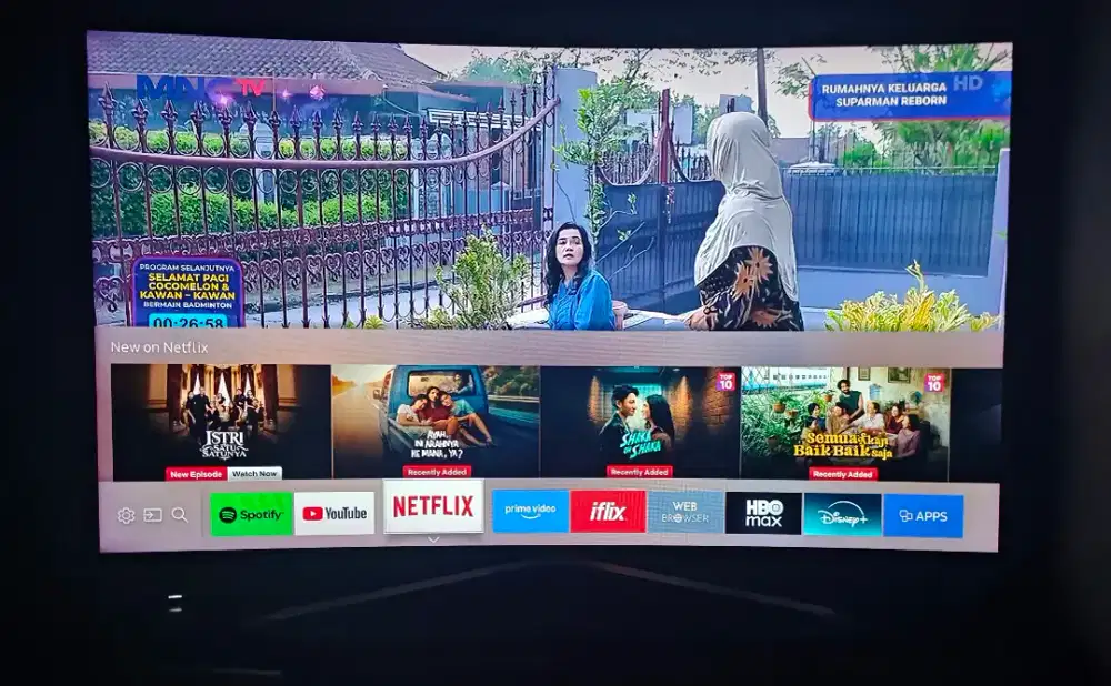 Samsung Curved Smart TV 55 inch 55inch mulus nominus nego