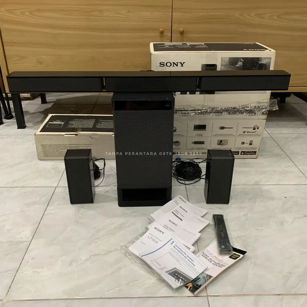 Speaker soundbar sony home theater HT RT3 surround sound 5.1