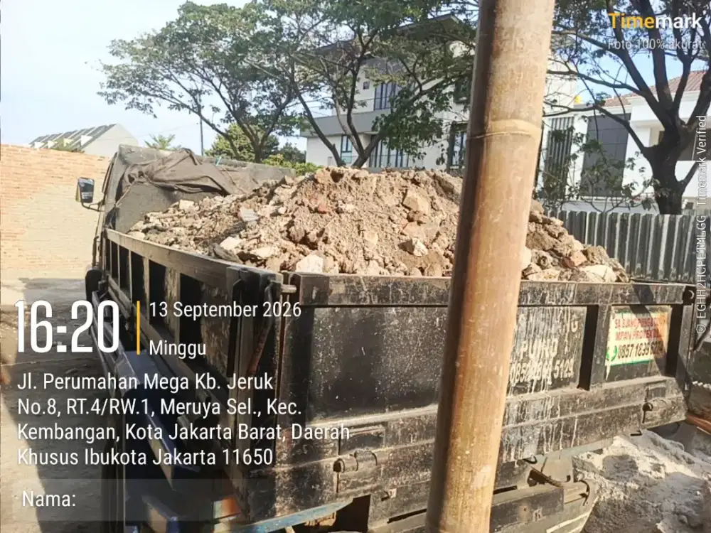 Jasa angkut puing dan buang sampah