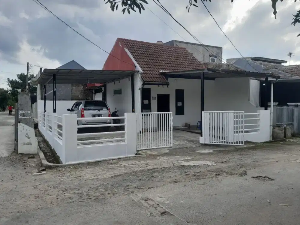 Rumah  hook minimalis siap huni sudah renovasi