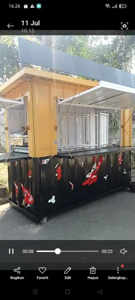 Jual kontainer box,Siap Pakai
