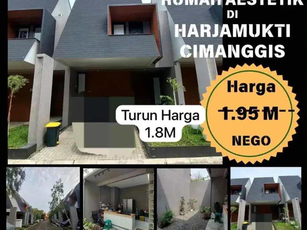 Rumah Aestetik di Harjamukti - Cibubur