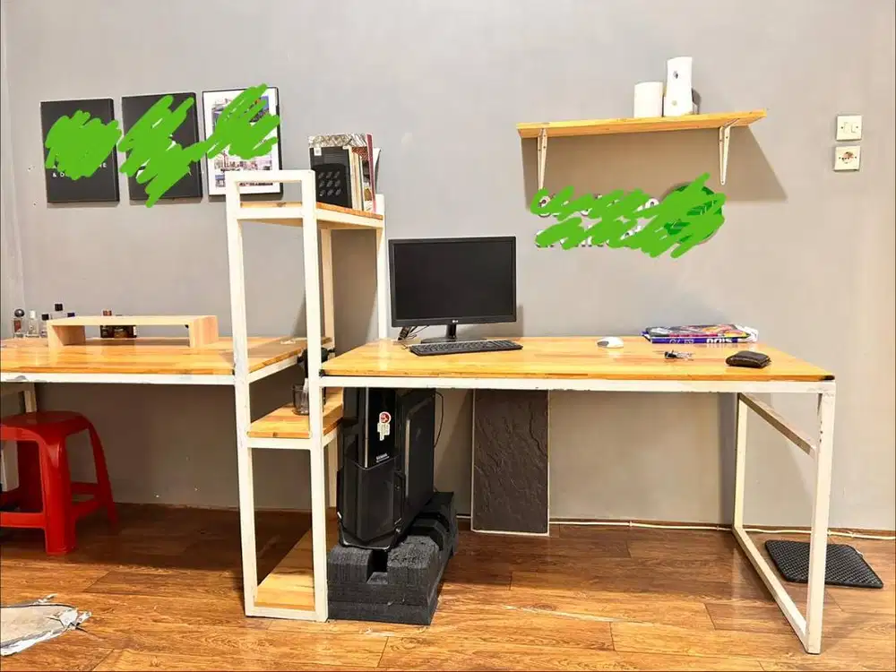 MEJA KERJA / MEJA KANTOR CUSTOM