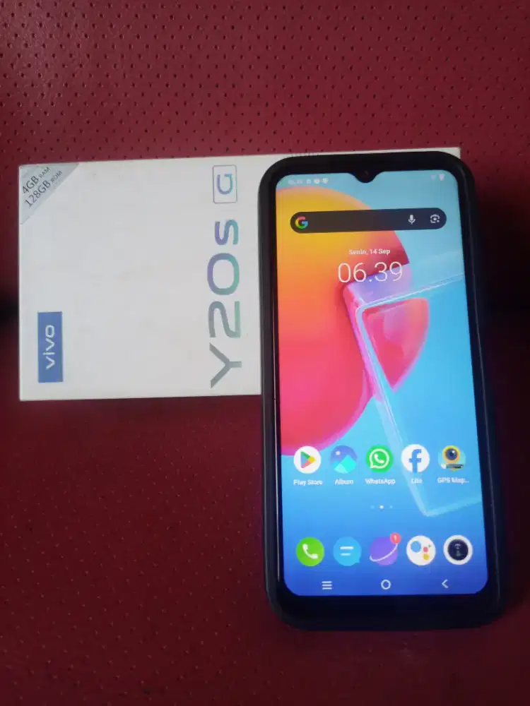 VIVO Y20s G Ram 4GB/128GB Fullset ori segel