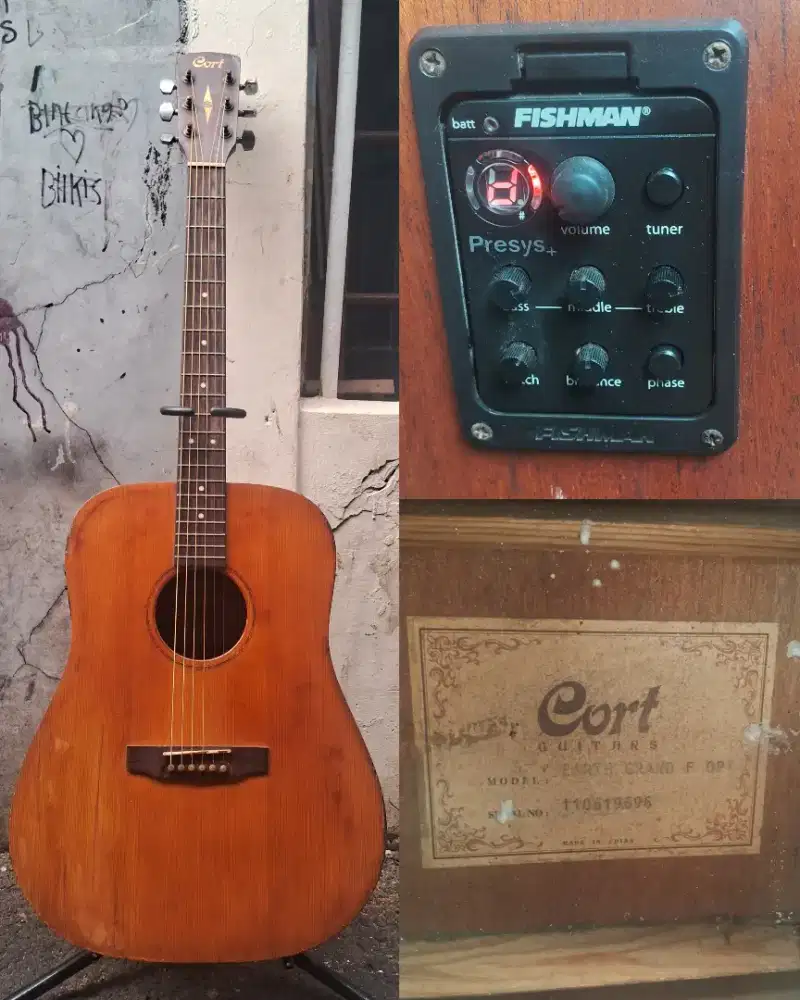 Gitar Cort Earth F Op Original Relic