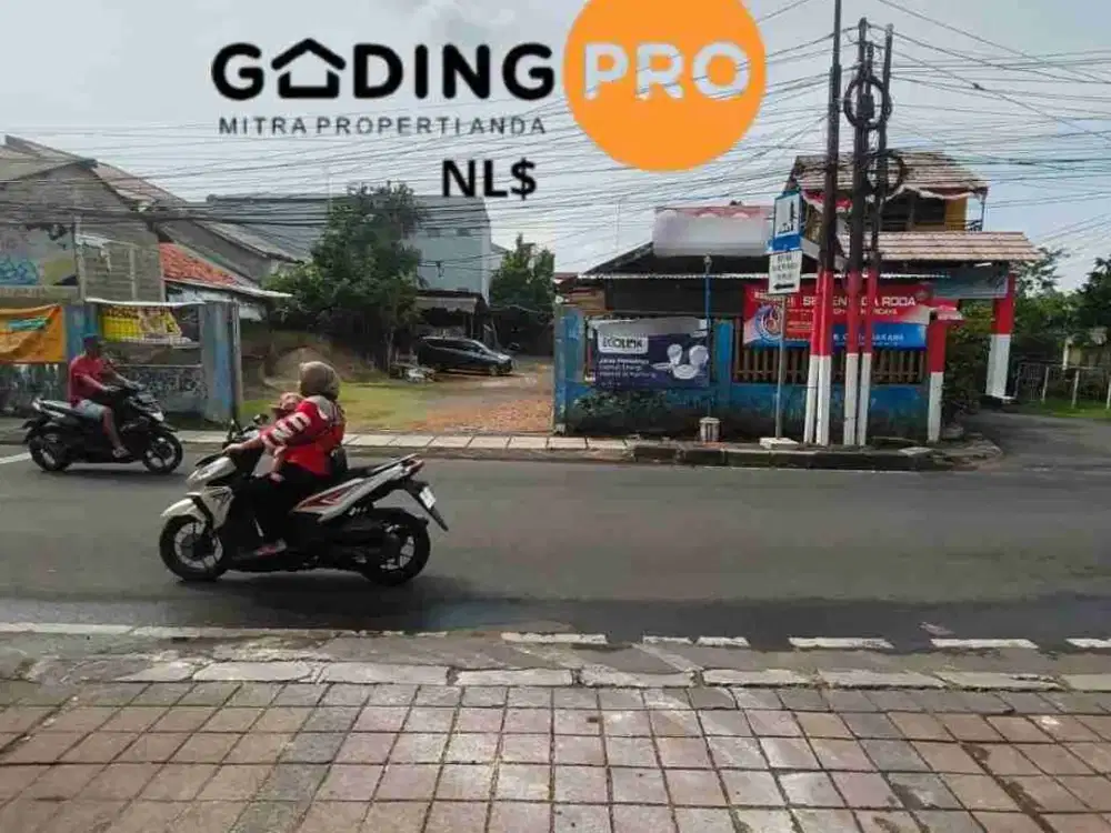 dijual Kavling pinggir jalan raya Lap. Tembak Jakarta Timur