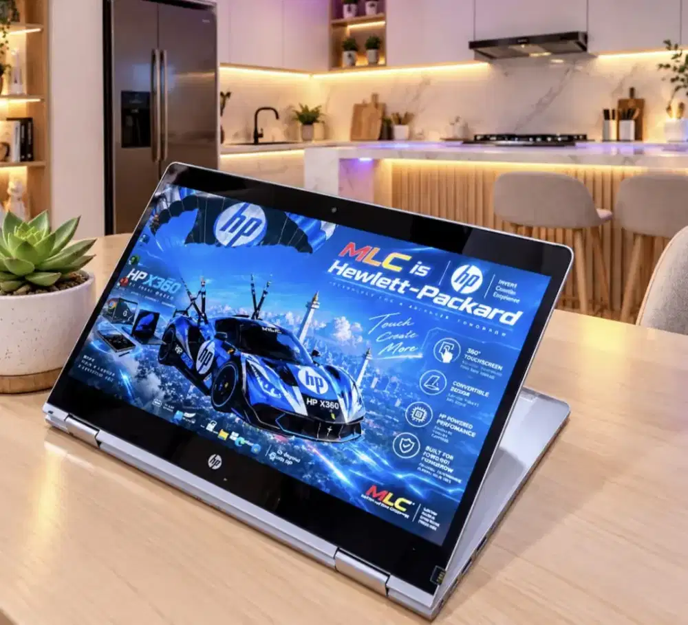 Laptop HP TOUCHSCREEN X360 RYZEN SSD 256Gb Body SLIM