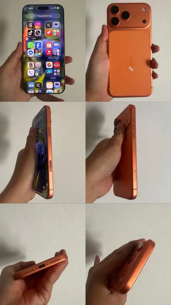 Iphone 17 pro max 256gb ibox TT di bawahnya