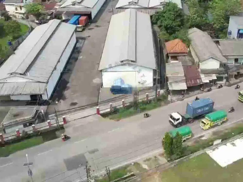 Di Jual & Sewakan Pabrik di Jln Raya Serang-Jkt Gembong Balaraja Tangerang Banten