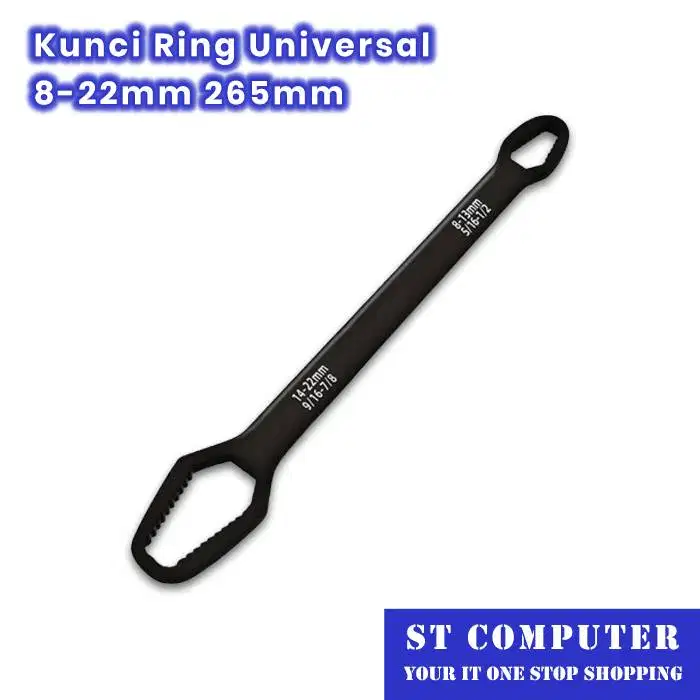 Kunci Ring Universal 8-22mm 265mm