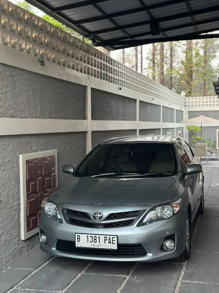 Corolla Altis V 2.0 At 2012 Siap Pakai