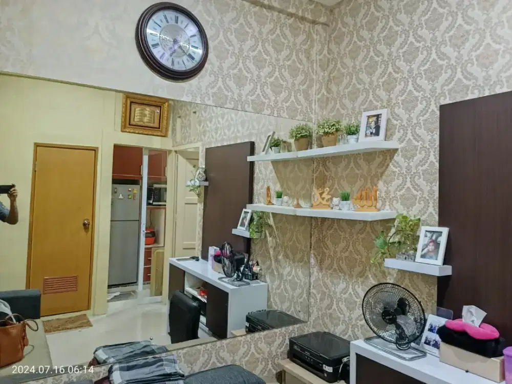 Jual cepat. 1 unit Rusun. Full Furnished mewah.