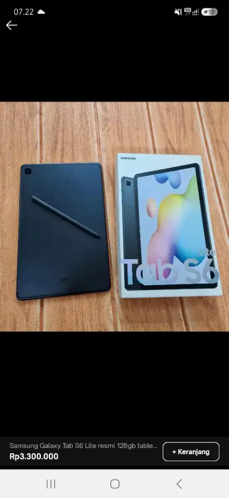 SAMSUNG GALAXY TAB S6 LITE (128GB)