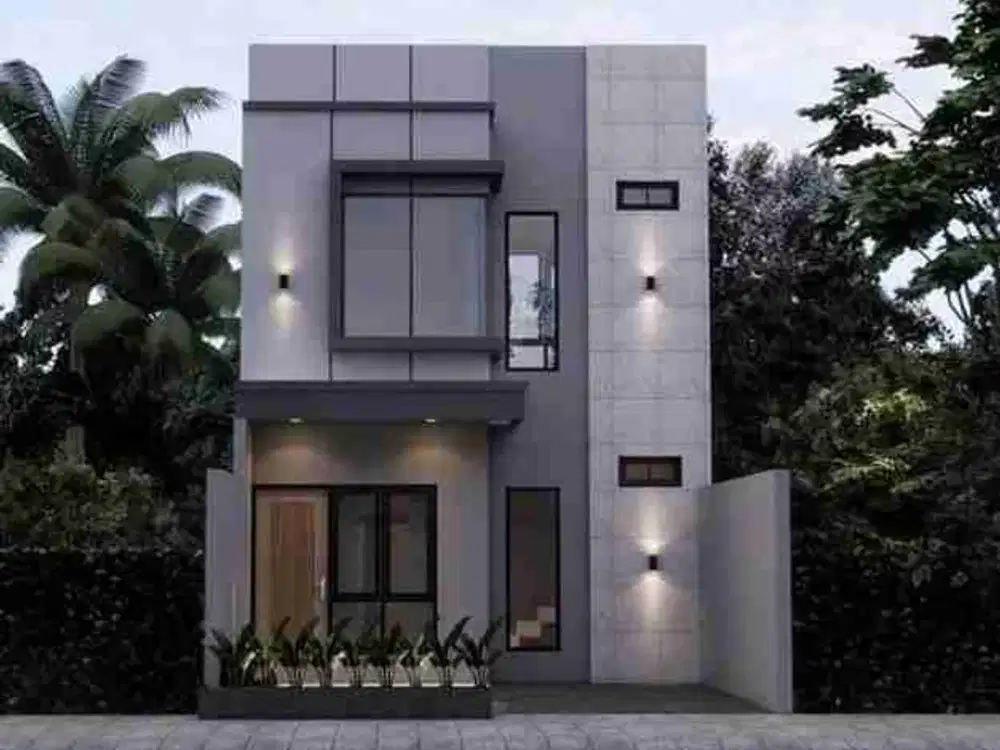 RUMAH INDUSTRIAL MODERN DI BANDUNG UTARA