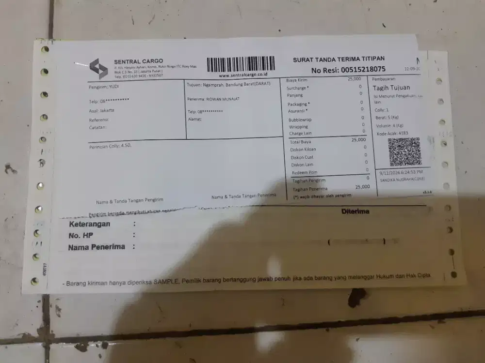 Stop kontak 5 lubang