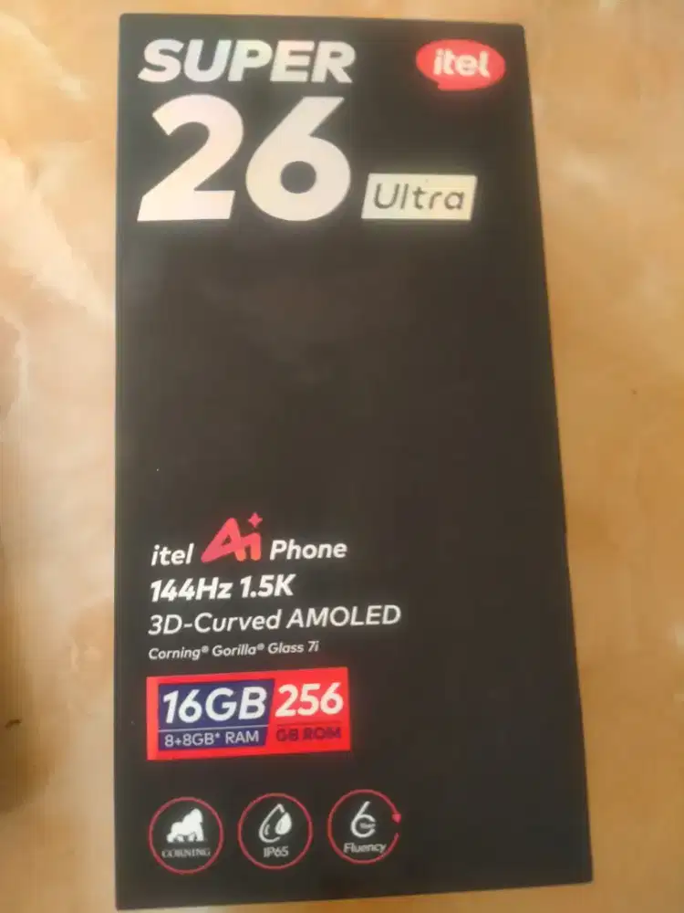 Itel super 26 ultra like new - BU - baru 3 hari