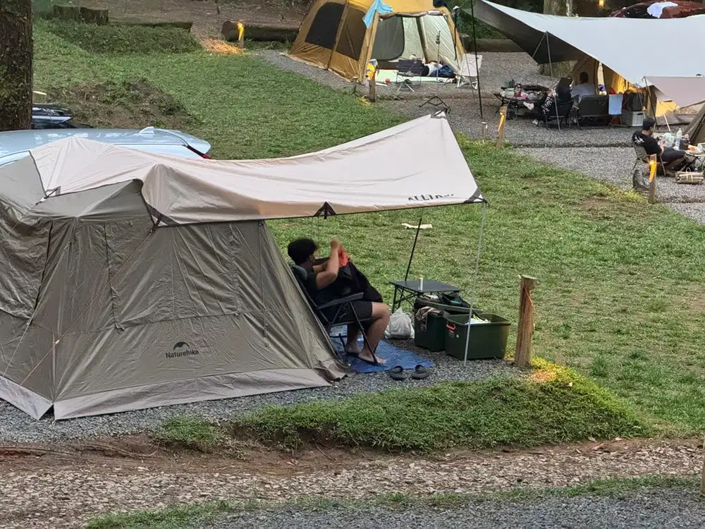 Tenda Naturehike Village 6 Generasi ke 2 Bekas Rasa Baru