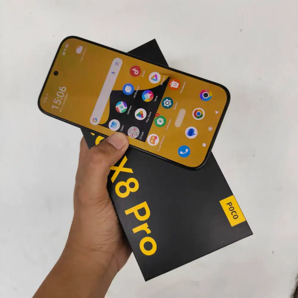 Poco X8 pro (12/512) HP+Dus+casan original,mulus tanpa minus