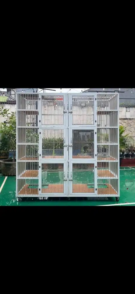 Kandang kucing dan perlengkapannya All In