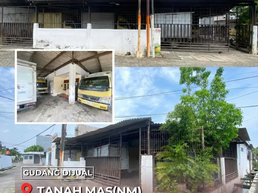 Dijual  Gudang di Tanah Mas Semarang