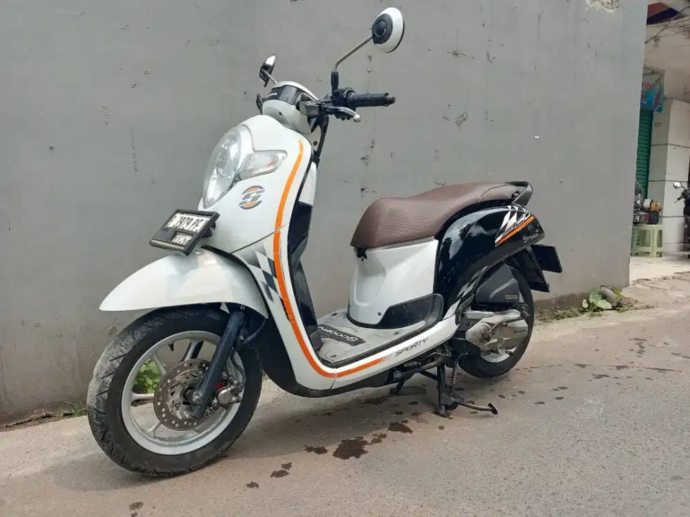 Scoopy tahun 2018 cakep siviti alus