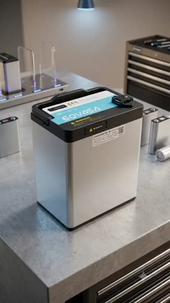 BATERAI Alva one 60v 45Ah + Charger