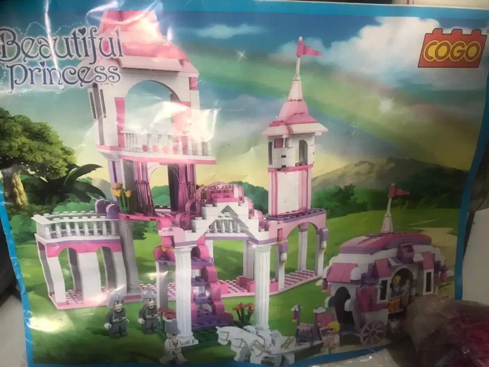 lego cogo type beautiful princess