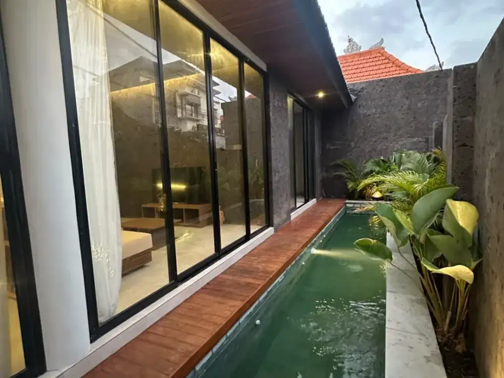 FOR SALE FULLYFURNIHSED VILLA READY LINGKUNGAN VILLA COCOK INVESTASI DI CANGGU RAYA