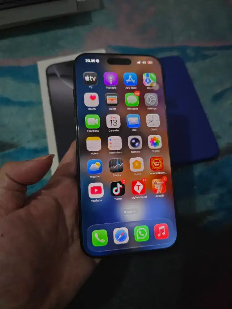 iPhone 16 Pro Max 512 baru 1 bulan ibox