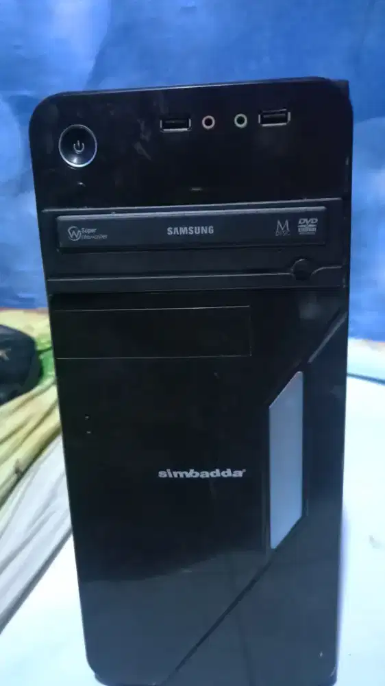 CPU Desktop Simbadda — Nyala Normal, Siap Pakai