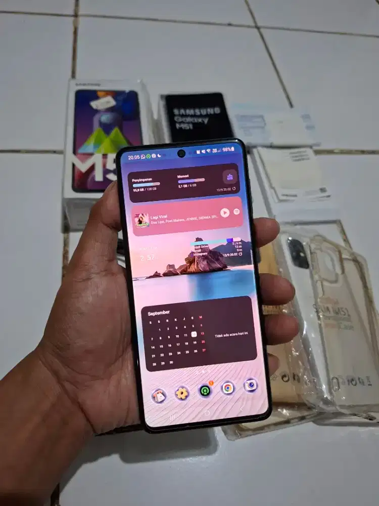 Samsung M51 8/128GB fullset Original