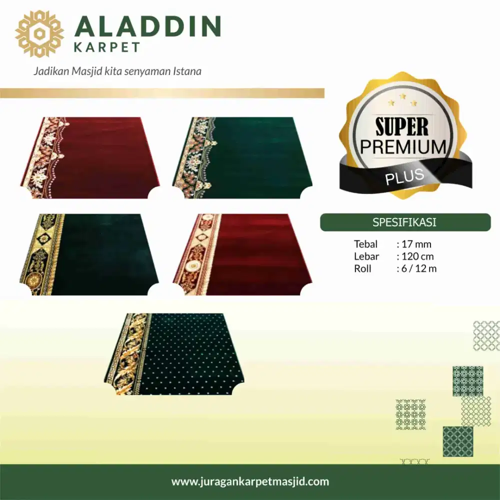 Karpet Masjid Super Premium Plus