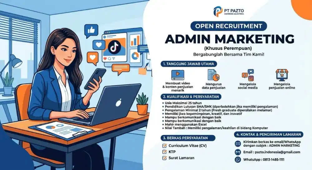 Butuh Admin invoice