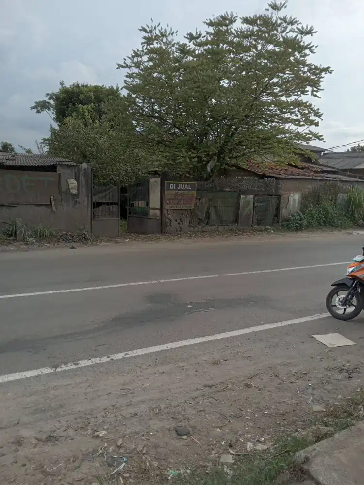 TANAH DIJUAL/DISEWAKAN PINGGIR JALAN RUTE ALTERNATIF BSD - BOGOR