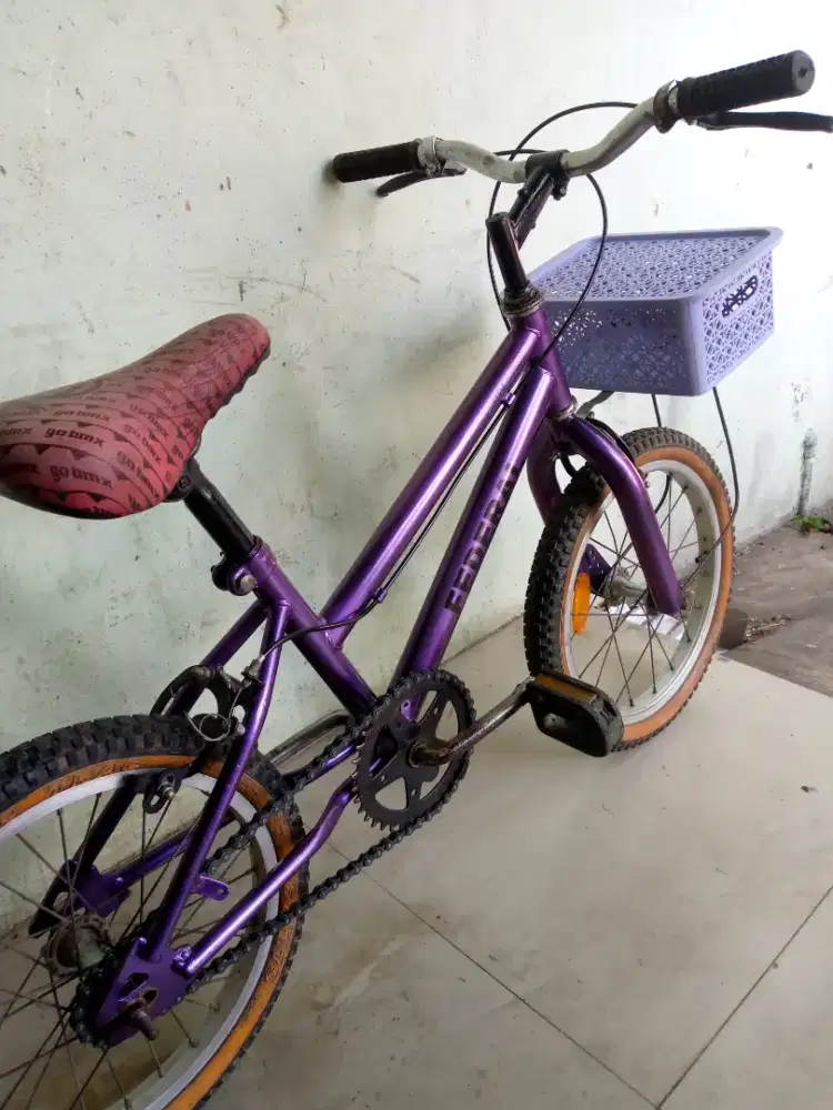 Sepeda anak lady ukuran 16 normal siap pakai
