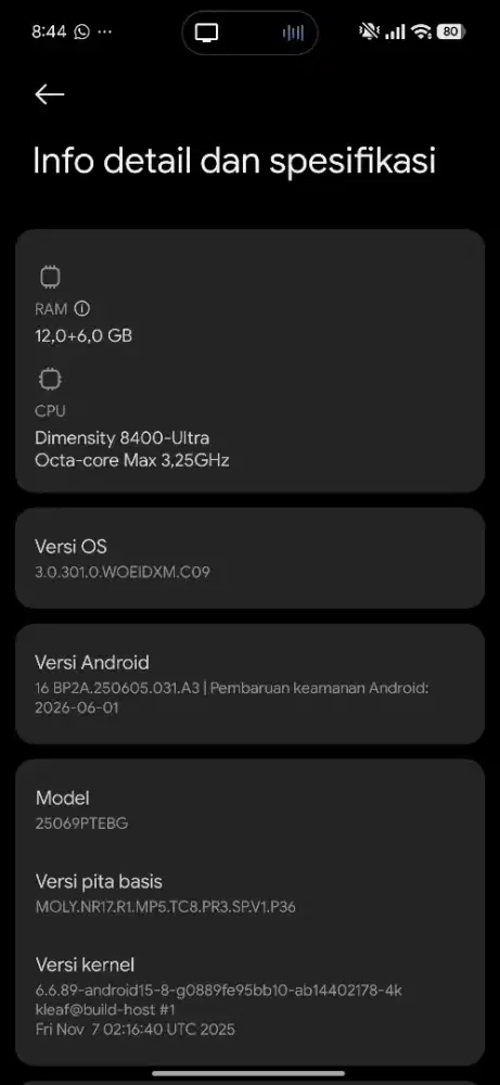 JUAL CEPAT XIAOMI 15T 12/512GB MASIH GARANSI