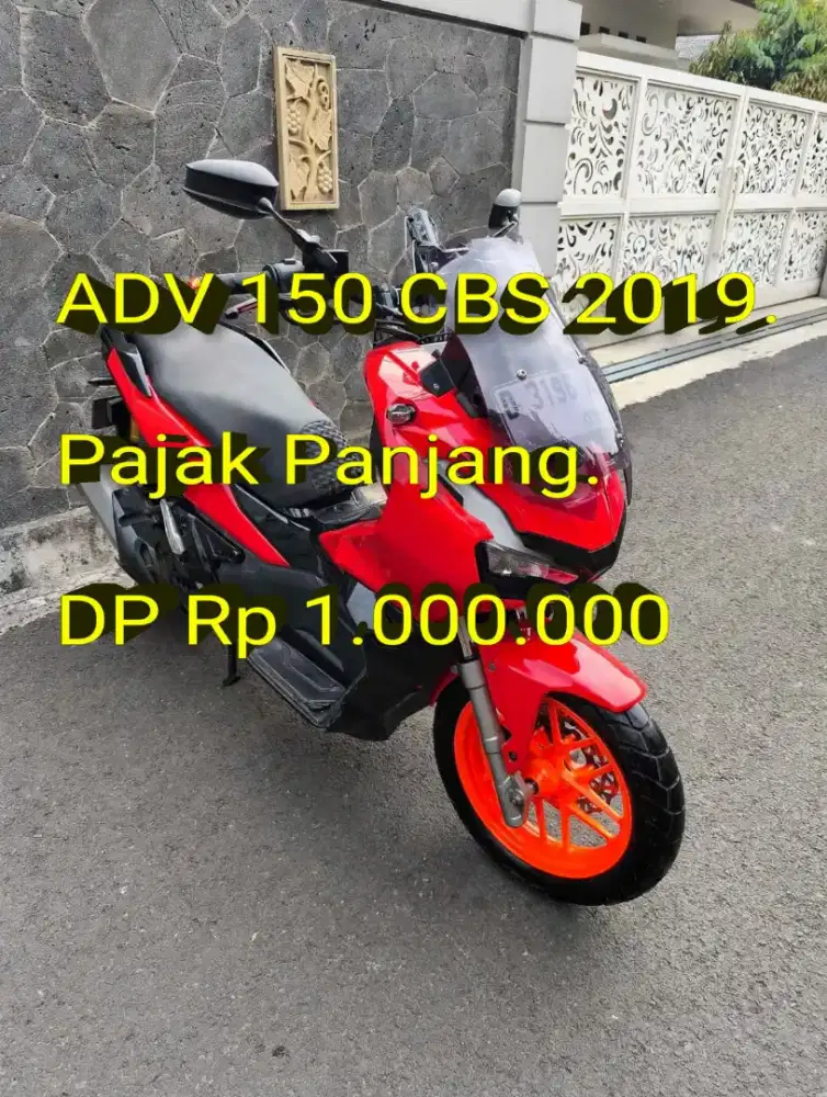 ADV 2019 Akhir. Pajak Panjang. Mulus. Standar. Ban OK. Cash/Kredit/TT