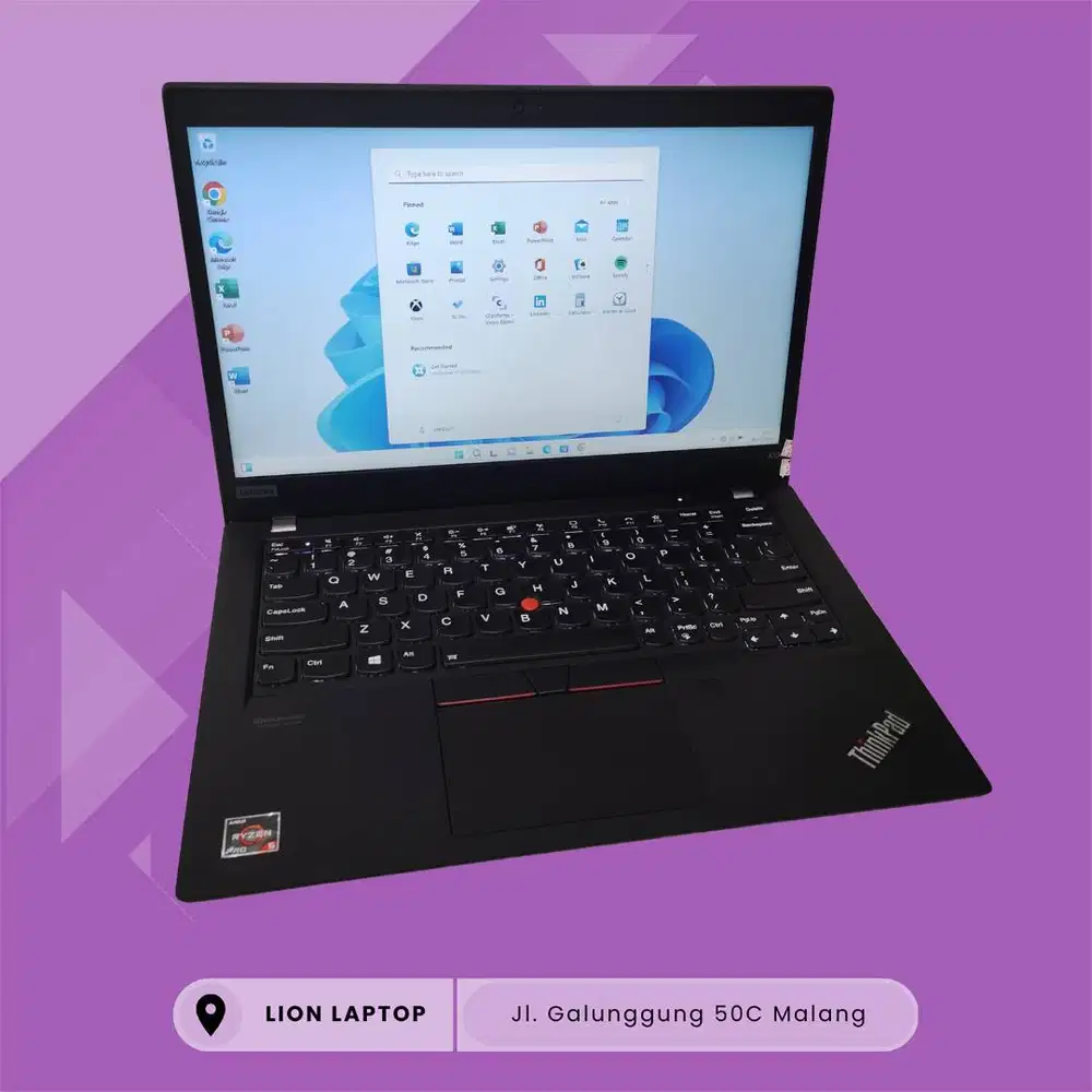 RAM 32GB AMD Ryzen 5 PRO-4650U Lenovo Thinkpad X13 SSD 256GB [14|09]
