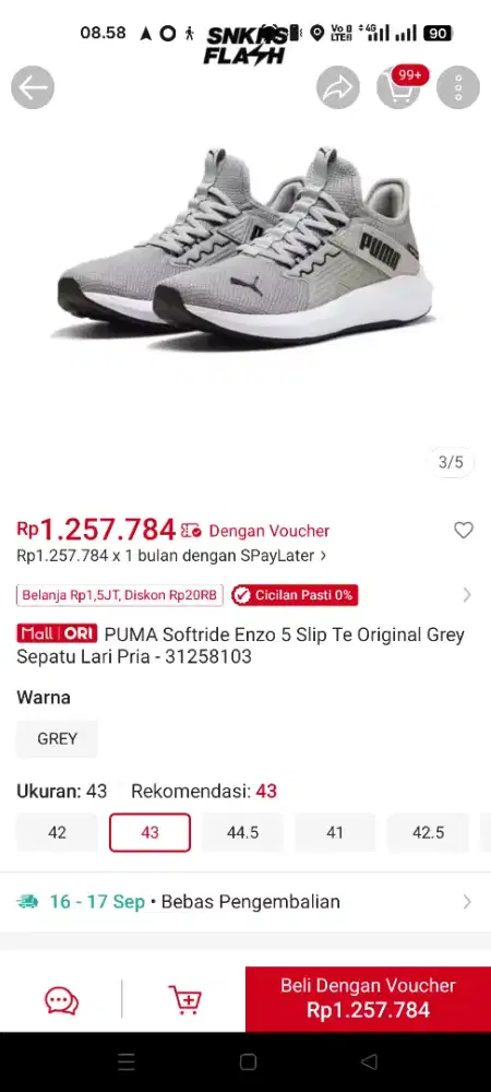 Sepatu PUMA Original 100 % branded
