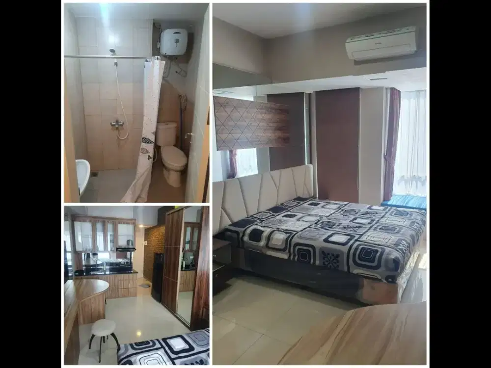 Disewakan apartemen Anderson studio full furnish lantai 10 harga 38jt/th nego