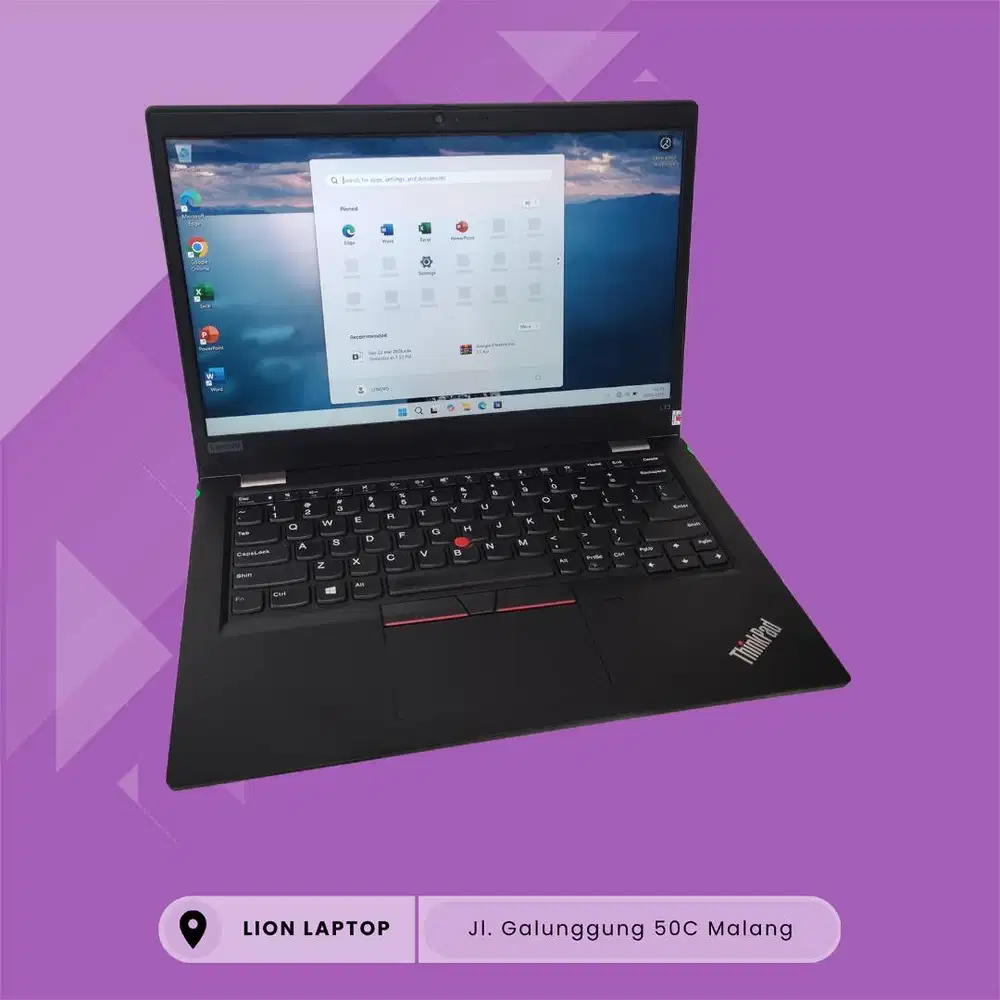 i5 Gen 10 Slim RAM 8GB SSD 256GB Lenovo Thinkpad L13 [14|09]