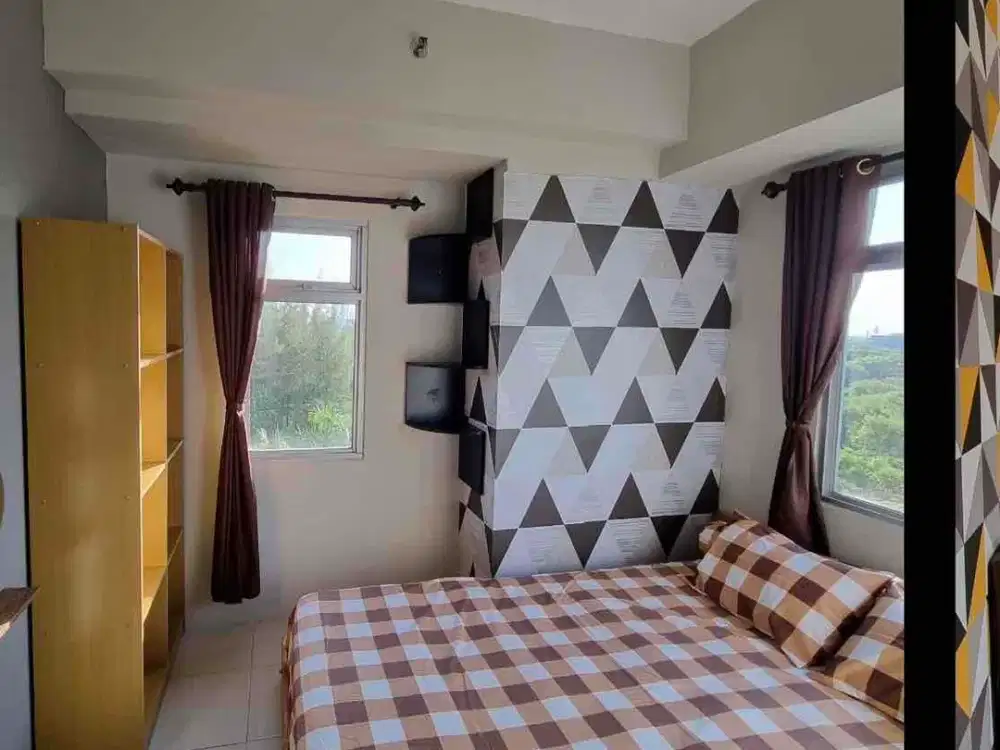 Sewa Apartemen Educity 2 BR Stanford  Corner Full Furnish Mewah dan Lengkap