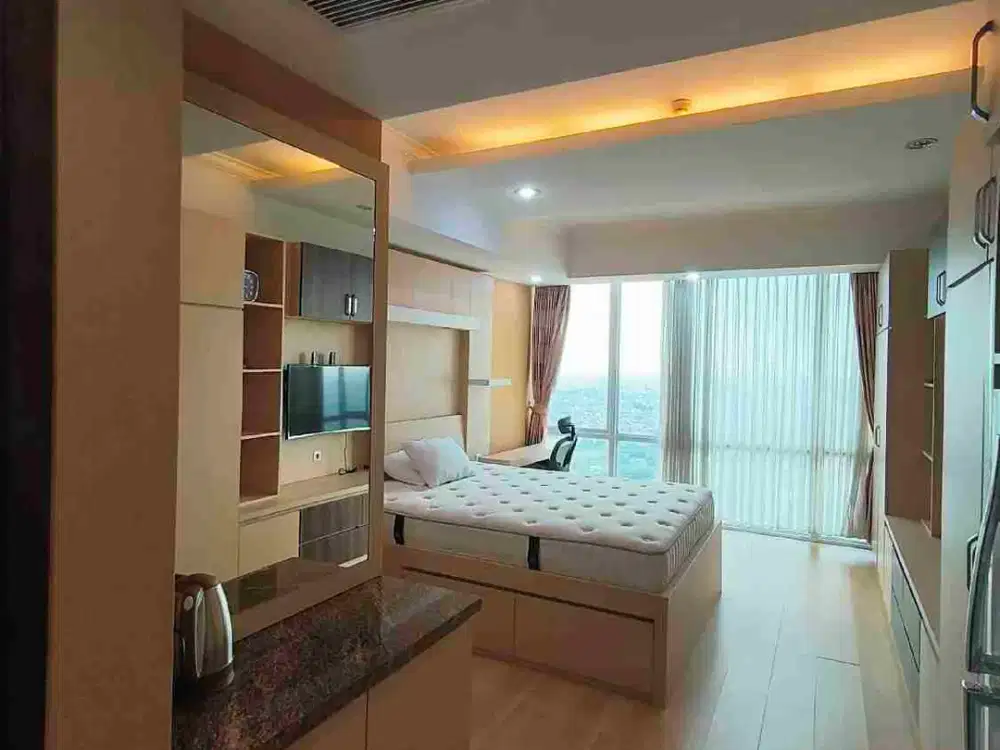 Apartment U Residence 1, furnish mewah , studio 35m2, dekat kampus UPH dan siap huni
