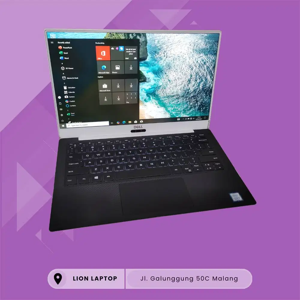 Slim & Ringan Core i5 RAM 8 SSD 256 DELL XPS 13 9370 [14|09]