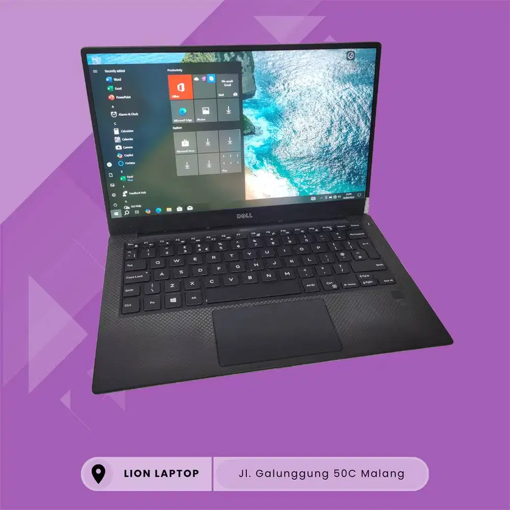 Slim & Ringan Core i7 RAM 8 SSD 256 DELL XPS 13 9360 [14|09]