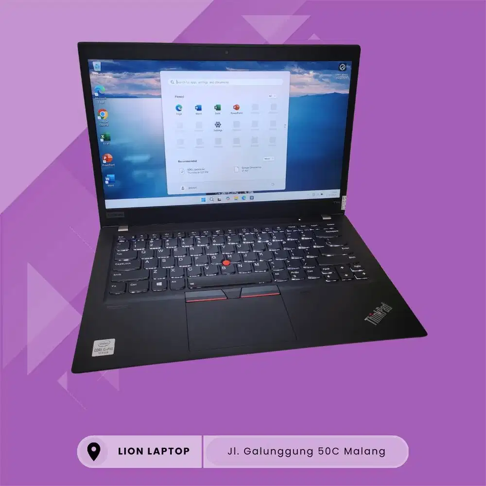 RAM 16GB Slim Core i5 Gen 10 Lenovo Thinkpad T14s [14|09]