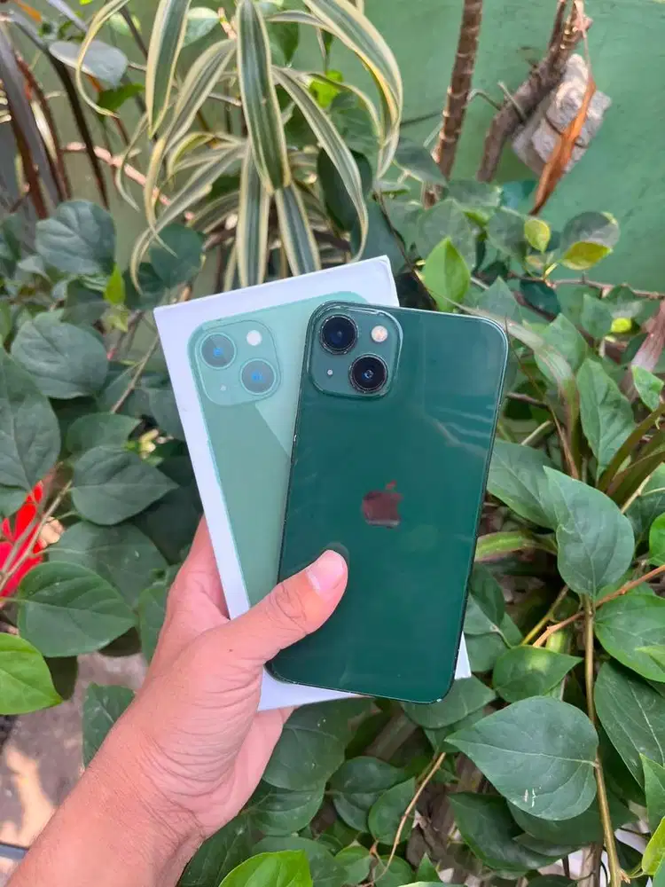 iPhone 13 128 GB Green Resmi Beacukai